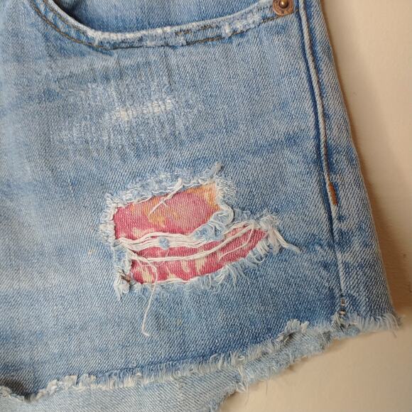 Ralph Lauren Denim & Supply Vintage Distressed Cut-Off Shorts - Picture 4 of 11